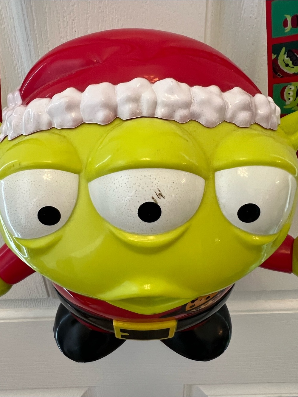 Disney Toy Story Alien Santa Popcorn Bucket - Picture 3 of 4